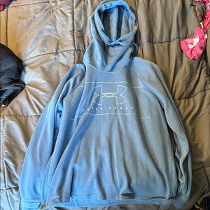 Under Armour Woman Light Blue Hoodie